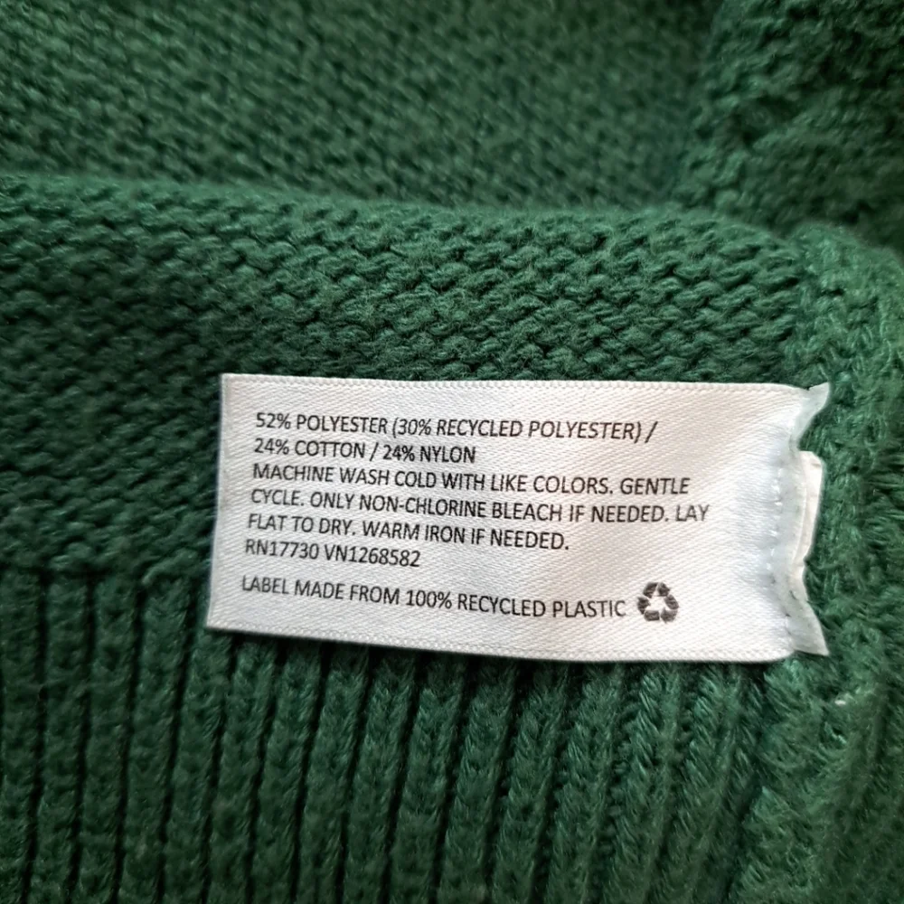 Men's Textured Sweater LEGO Collection x Target Green Medium